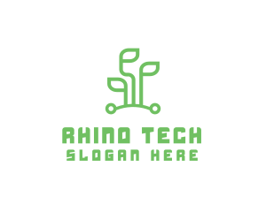 Digital Plant Tech logo design