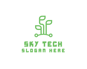 Digital Plant Tech logo design