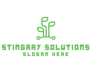 Digital Plant Tech logo design