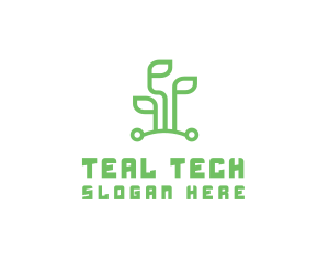 Digital Plant Tech logo design