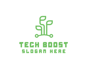 Digital Plant Tech logo design