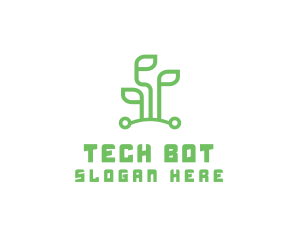 Digital Plant Tech logo design