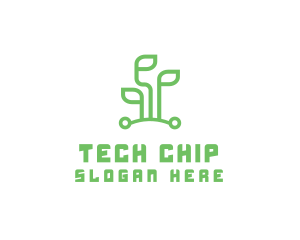 Digital Plant Tech logo design