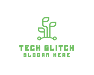 Digital Plant Tech logo design