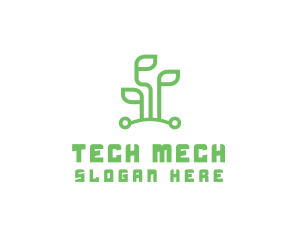 Digital Plant Tech logo design