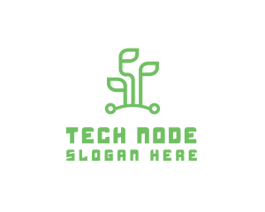 Digital Plant Tech logo design