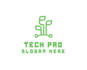 Digital Plant Tech logo design