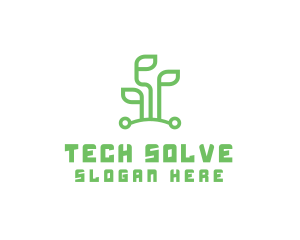 Digital Plant Tech logo design