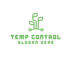 Digital Plant Tech logo design