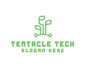 Digital Plant Tech logo design