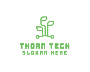 Digital Plant Tech logo design