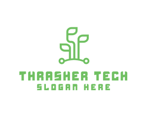 Digital Plant Tech logo design