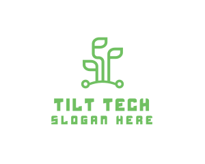 Digital Plant Tech logo design