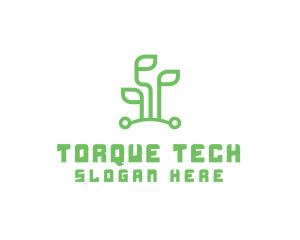 Digital Plant Tech logo design