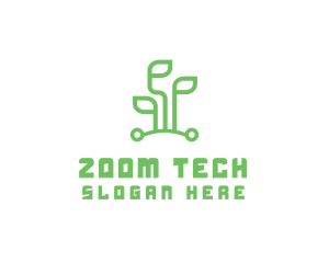 Digital Plant Tech logo design