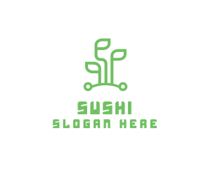 Digital Plant Tech logo design