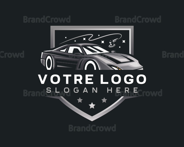 Car Detailing Polisher Logo