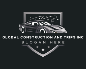 Car Detailing Polisher Logo