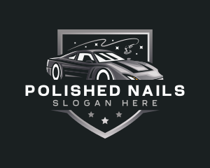 Car Detailing Polisher logo design