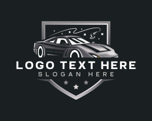 Auto Detailing - Car Detailing Polisher logo design