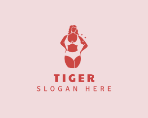 Bikini Lingerie Woman Body Logo