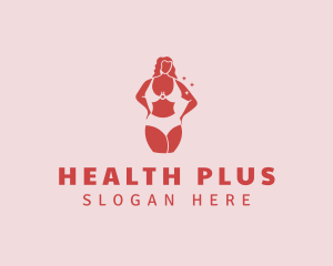 Bikini Lingerie Woman Body logo design