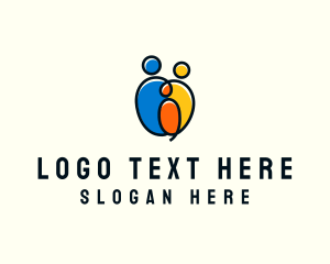 People - United Family Organization logo design