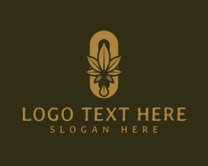 Premium Marijuana Leaf Logo