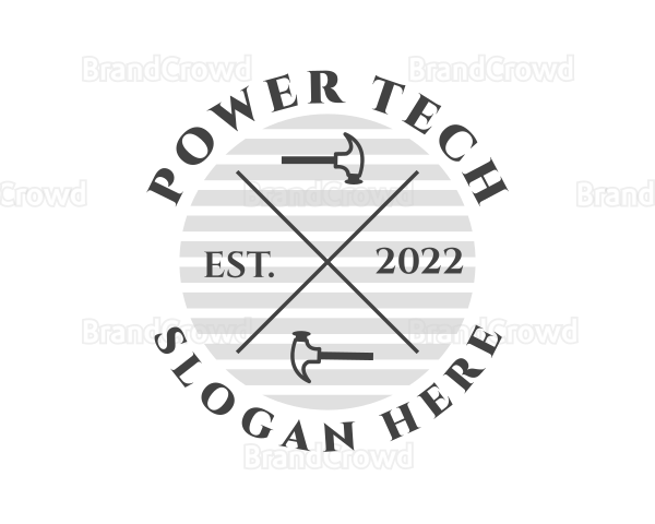 Hammer Handyman Tools Logo