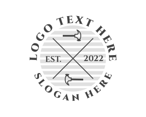 Handyman - Hammer Handyman Tools logo design