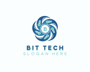 Tech Software Cyber logo design