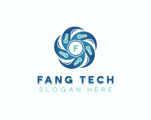 Tech Software Cyber logo design