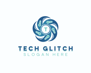 Tech Software Cyber logo design