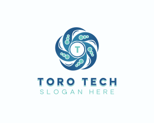 Tech Software Cyber logo design