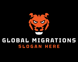 Tiger Safari Wildlife  logo design