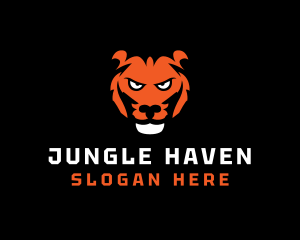 Tiger Safari Wildlife  logo design