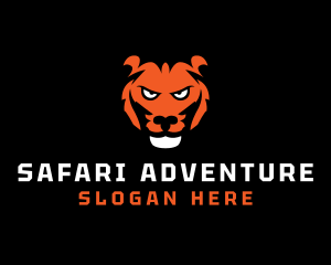 Tiger Safari Wildlife  logo design