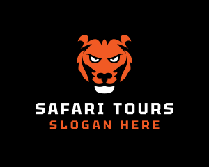 Tiger Safari Wildlife  logo design