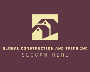 Residence - Yellow Subdivision Homes logo design