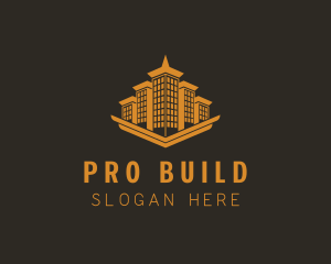 Hotel Building Property logo design