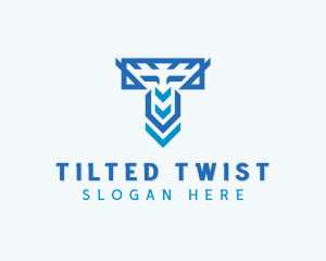 Industrial Company Letter T logo design