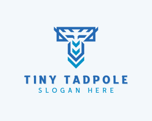 Industrial Company Letter T logo design