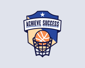 Basketball Sports League logo design