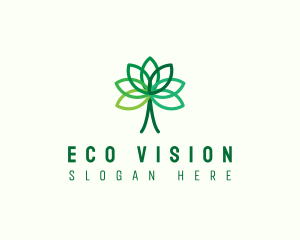 Tree Nature Leaf logo design