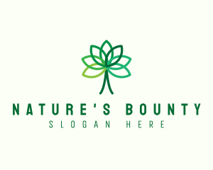 Tree Nature Leaf logo design