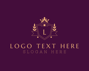 Lawyer - Royal Crown Shield University logo design