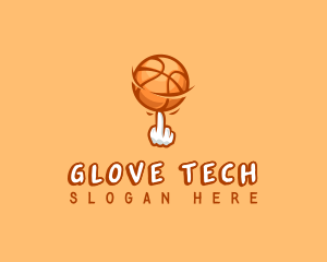 Glove - Fuck Profanity Ball logo design