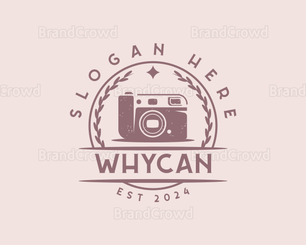 Photographer Blog Camera Logo