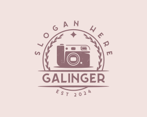 Photographer Blog Camera Logo