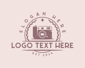 Videography - Photographer Blog Camera logo design